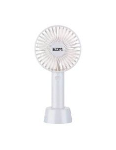Mini Ventilador De Mano Recargable 4,5W Aspas EDM