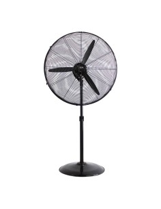 Ventilador De Pie Industrial Oscilante 180W Regulable 117-156cm EDM