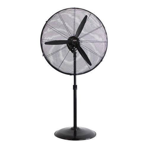 Ventilador De Pie Industrial Oscilante 180W Regulable 117-156cm EDM