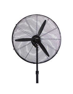 Ventilador De Pie Industrial Oscilante 180W Regulable 117-156cm EDM 2