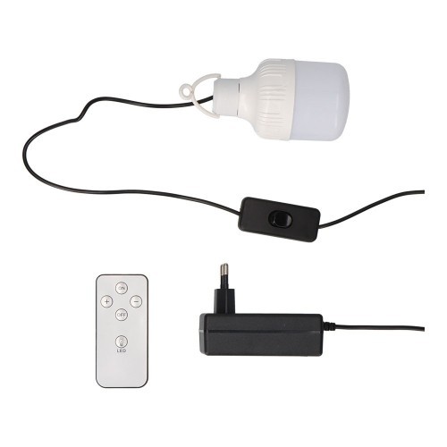 Ventilador De Pie Solar Blanco 25W EDM Aspas Ø40cm Ventilador De Pie Solar Blanco 25W EDM Aspas Ø40cm