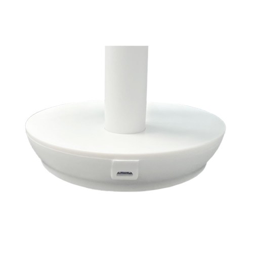 Ventilador De Sobremesa Recargable Blanco 5W Aspas Ø14,5cm EDM