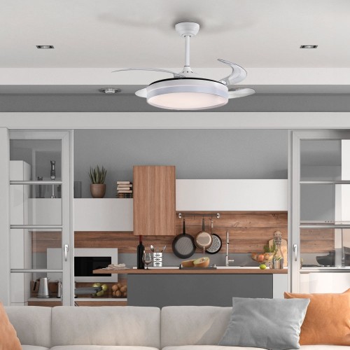 Ventilador De Techo con Aspas Retráctiles Ross EDM