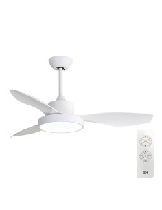 Ventilador De Techo LED 120cm 38W + Luz 22W 2160lm Ártico EDM