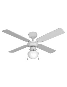 Ventilador De Techo Blanco Caribe 50W Aspas Ø102cm EDM