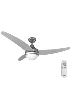 Ventilador De Techo Egeo Cromado 60W Ø122cm Con Mando A Distancia