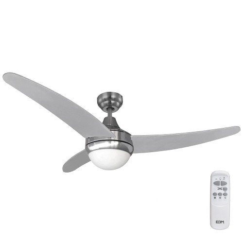 Ventilador De Techo Egeo Cromado 60W Ø122cm Con Mando A Distancia