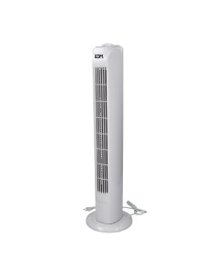 Ventilador De Torre 45W Blanco con Cabezal Ajustable EDM 2