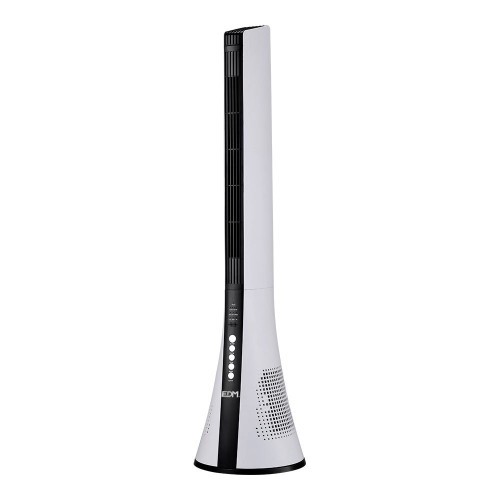 Ventilador De Torre Blanco 50W Con Mando A Distancia EDM Ventilador De Torre Blanco 50W Con Mando A Distancia EDM