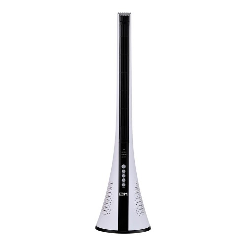 Ventilador De Torre Blanco 50W Con Mando A Distancia EDM