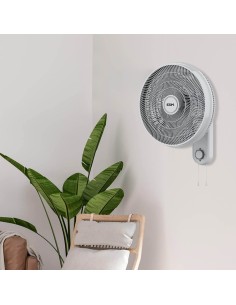 Ventilador de Pared 55W 40cm EDM 3 Velocidades 2