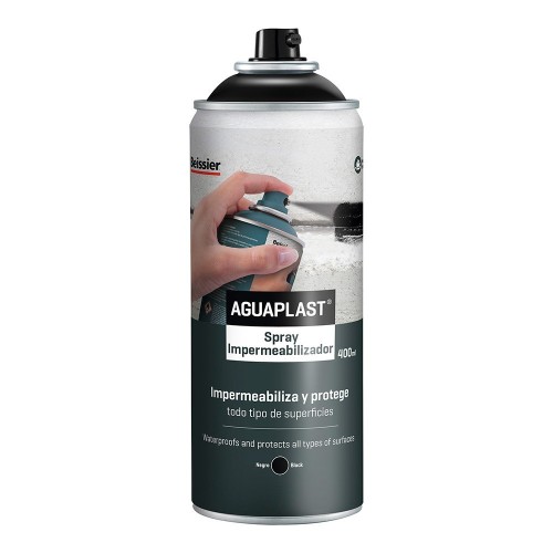 Pintura Spray Impermeabilización Negro 400ML 70605-002 Beissier