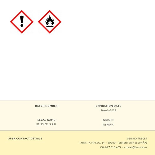 Pintura Spray Impermeabilización Negro 400ML 70605-002 Beissier