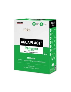 Aguaplast Masilla para Rellenos en Polvo Tapagrietas 1KG
