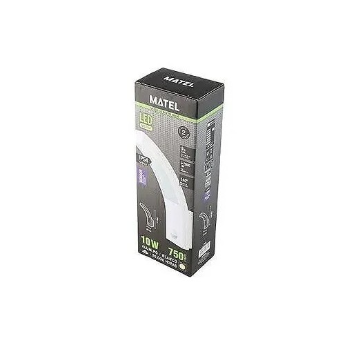 Aplique LED sensor IP54 blanco 10W.(Fría, Neutra) - 3