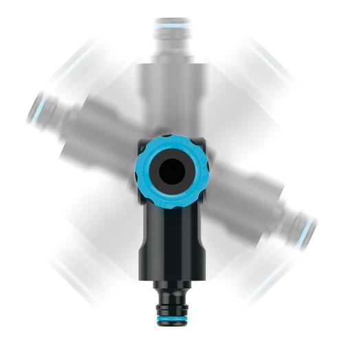 Conector Angulo Multiple Roscado Hembra Ergo 1/2"-3/4"-1"