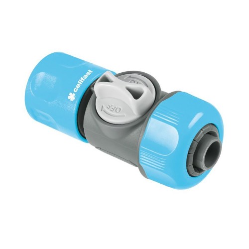 Cellfast Conector Rápido Con Válvula Ideal 1/2"-5/8"