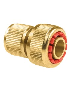 Conector Rápido Manguera Stop De Latón Brass 3/4" Cellfast
