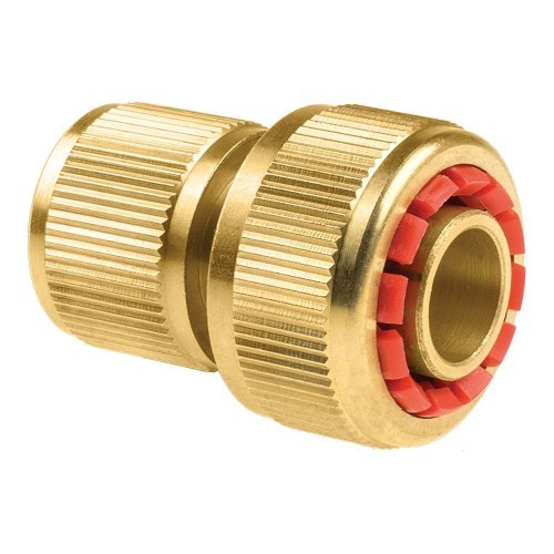 Conector Rápido Manguera Stop De Latón Brass 3/4" Cellfast Conector Rápido Manguera Stop De Latón Brass 3/4" Cellfast