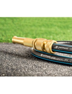 Conector Rápido Manguera Stop De Latón Brass 5/8" 2