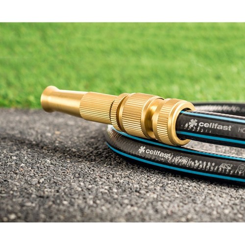 Conector Rápido Manguera Stop De Latón Brass 5/8"