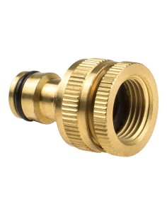 Conector Roscado Hembra Laton Brass 1/2"-3/4" Cellfast