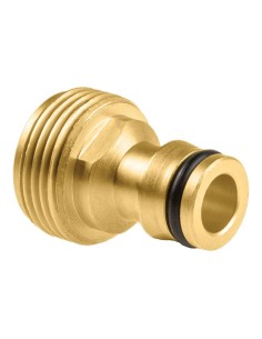 Conector Roscado Macho Laton Brass 3/4" para Grifo Cellfast