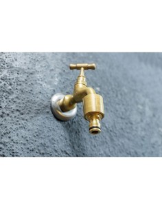 Conector Roscado Macho Laton Brass 3/4" para Grifo Cellfast 2