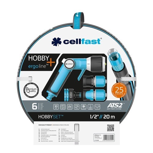 Kit Manguera De Jardín Hobby 20M (1/2" 12,5MM) Cellfast