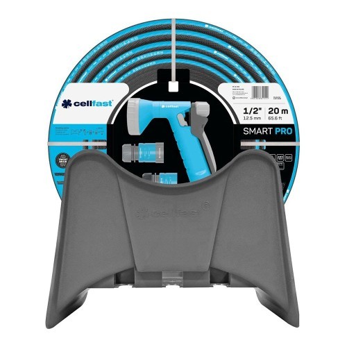 Kit Manguera De Jardín Smart Pro 20M (1/2" 12,5MM) + Colgador Mural