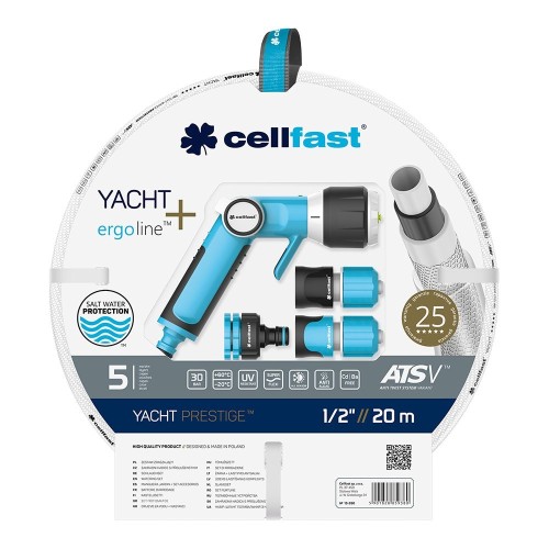 Kit para Manguera De Jardín Yacht 20M (1/2" 12,5MM) Cellfast