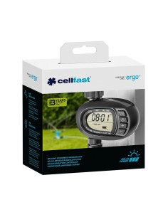 Programador De Riego Solar Ergo Cellfast 2