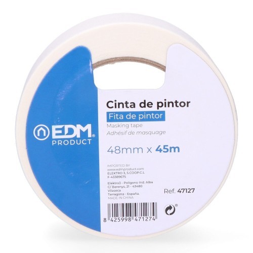Cinta Para Pintar 45 Metros x 48mm Kreep EDM Cinta Para Pintar 45 Metros x 48mm Kreep EDM