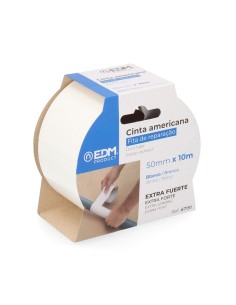 Cinta Americana Blanca Multiuso 10m x 50mm EDM