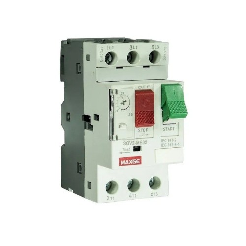 Disyuntor Guardamotor Magnetotérmico SGVND2M Rango 0,1 ~ 32A