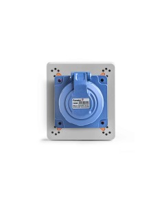 Placa con base Schuko IP67 - 1