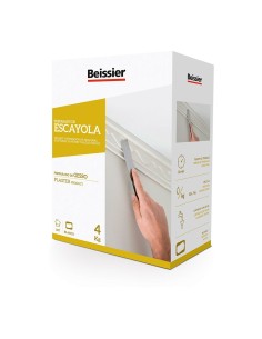 Escayola Interior 4kg Blanco Resistencia Rápida Fraguado Beissier