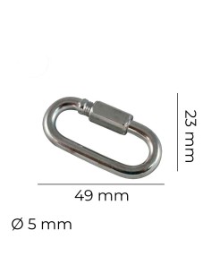Malla Metálica Zinc Ø 5 mm x 5 cm Bombero Escalador EDM 2