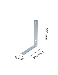 Ángulo Zinc 100 x 16 x 2 mm Níquel EDM 2