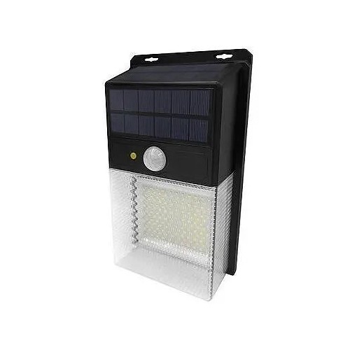 Aplique LED solar sensor vertical 15W fría - 1 Aplique LED solar sensor vertical 15W fría - 1