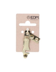 Pestillo Hierro Latonado 4 cm Derecha Dorado Aon EDM