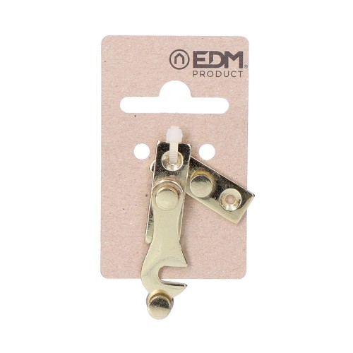 Pestillo Hierro Latonado 4 cm Derecha Dorado Aon EDM