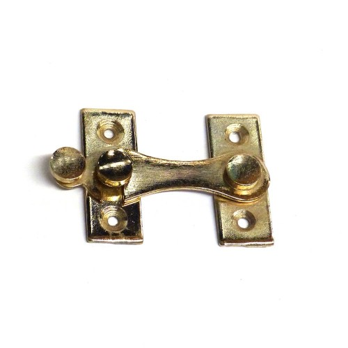 Pestillo Hierro Latonado 4 cm Izquierda Dorado EDM