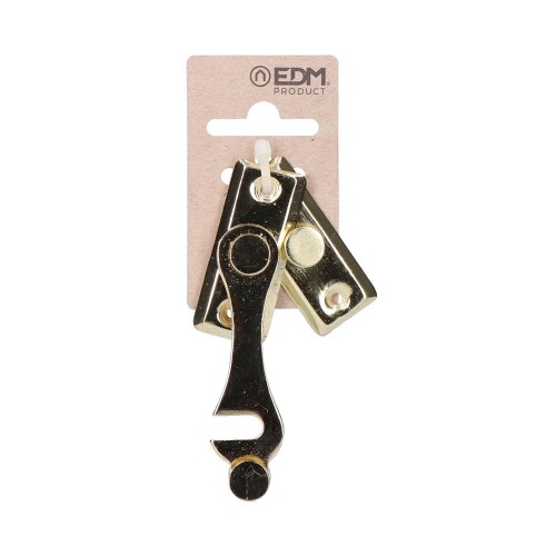 Pestillo Hierro Latonado 8 cm Izquierda Dorado EDM