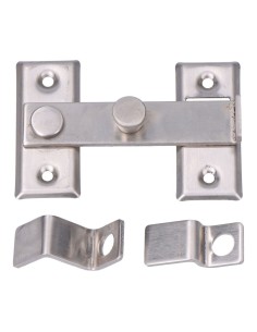 Aldaba Acero 8 cm Reversible Cromado EDM