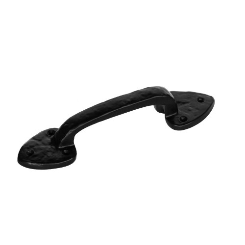 Tirador Puerta Hierro 210 mm Negro Forja Standard EDM