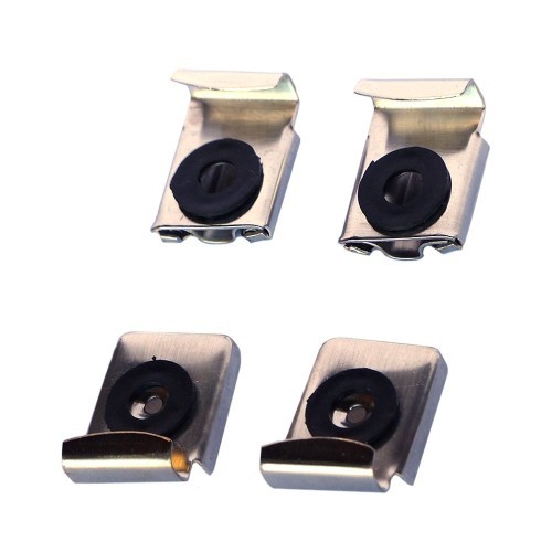 Grapas Acero Inoxidable Regulable Cromado Espejos Luna EDM Grapas Acero Inoxidable Regulable Cromado Espejos Luna EDM