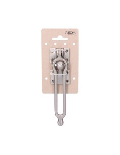 Retenedor Puerta Latón Níquel 3 cm Plata Mate EDM