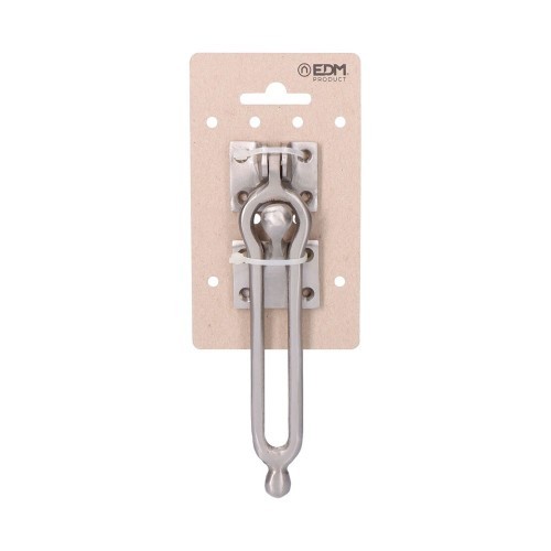 Retenedor Puerta Latón Níquel 3 cm Plata Mate EDM