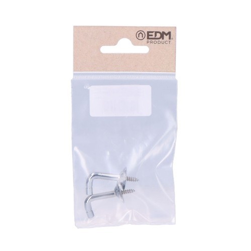 Alzapaño Latón Níquel 25 mm Níquel Torneado 2 Ud EDM Alzapaño Latón Níquel 25 mm Níquel Torneado 2 Ud EDM